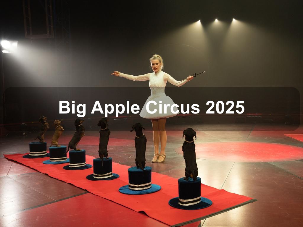 Big Apple Circus 2025 | What's on in Manhattan NY