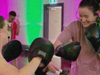 Trade sweat for joy and strength in this safe and social community-driven space. We learn, burn and have fun with boxing... Trade sweat for joy and strength in this safe and social community-driven space. We learn, burn and have fun with boxing...
