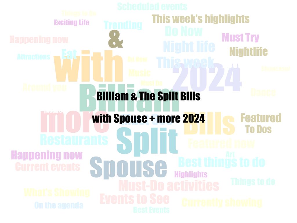 Billiam & The Split Bills with Spouse + more 2024 | What's on in Canberra