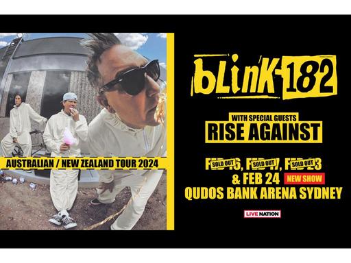 blink-182 return to Australia in 2024!