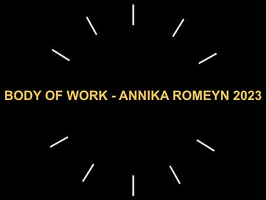 Body of Work charts Annika Romeyn's artistic journey over recent years, bringing together a selection of ambitious drawings and monotype prints, scaled in relation to her own body.