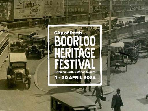 Throughout April, the City Urban Screens in Northbridge Piazza present a glimpse into Perth's past with a series of digi...