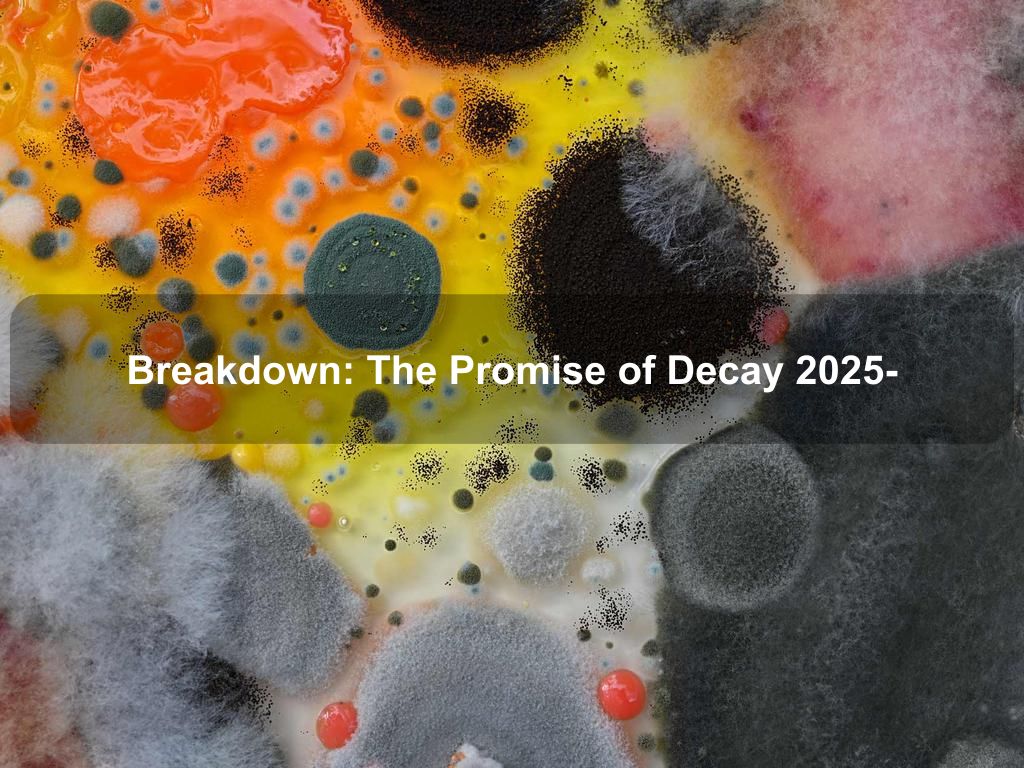 Breakdown: The Promise of Decay 2025- | Randall Manor Things to Do | What's on in Staten Island NY