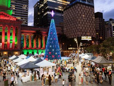 Head to King George Square to experience the one and only BrisStyle Twilight Markets, selling local handmade goods, feat...