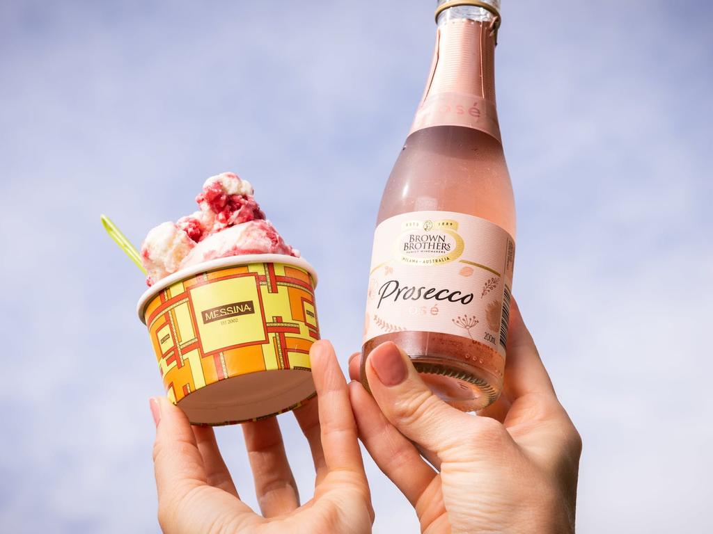 Brown Brothers X Gelato Messina Prosecco Rosé Scoop Giveaway 2022 | Chermside