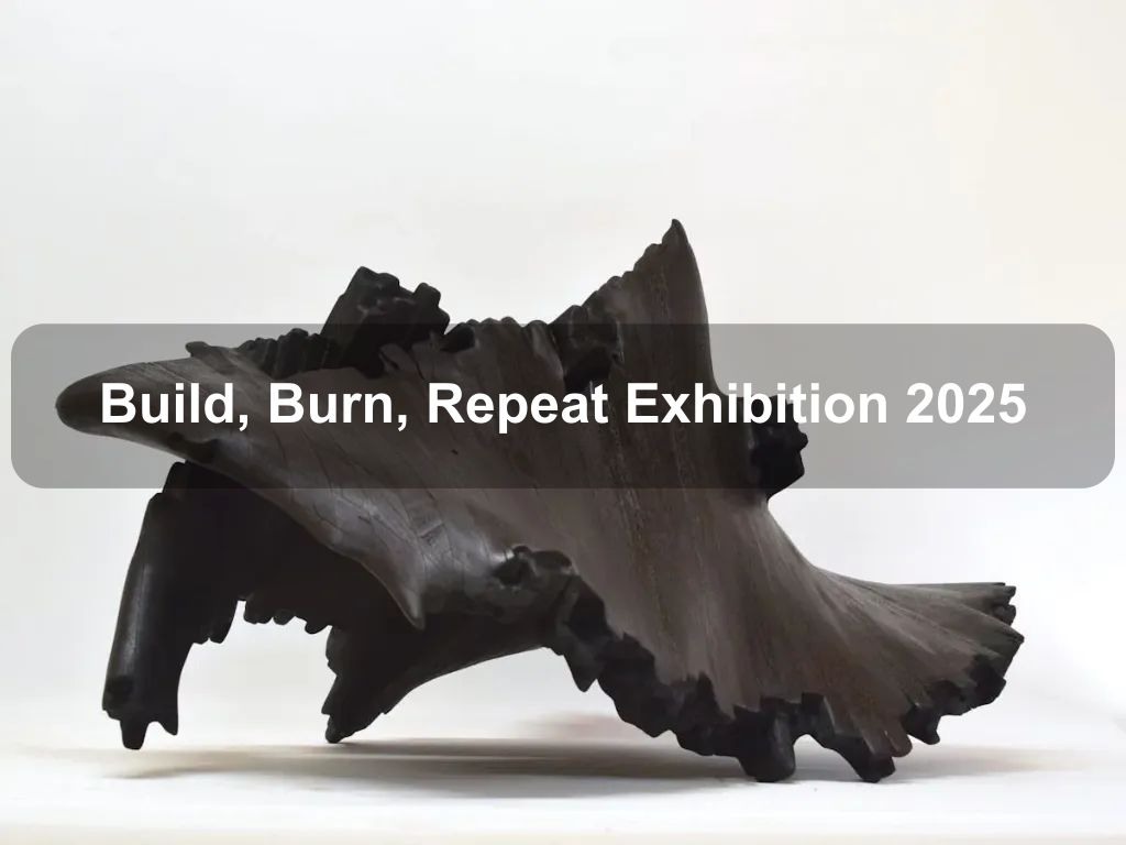 Build, Burn, Repeat Exhibition 2025 | What's on in Fyshwick