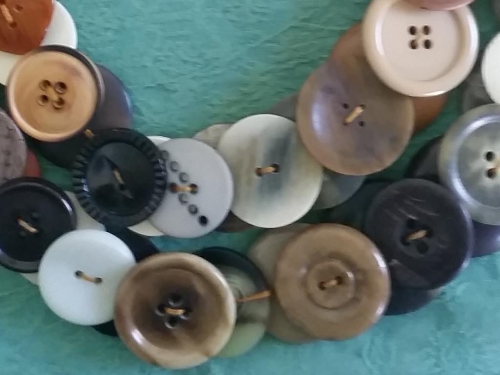 Button necklaces zero waste workshop 2021 | What's on in Marrickville