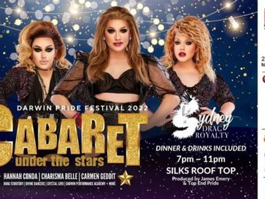 Enjoy a starry night of Cabaret with Sydney Drag Royalty