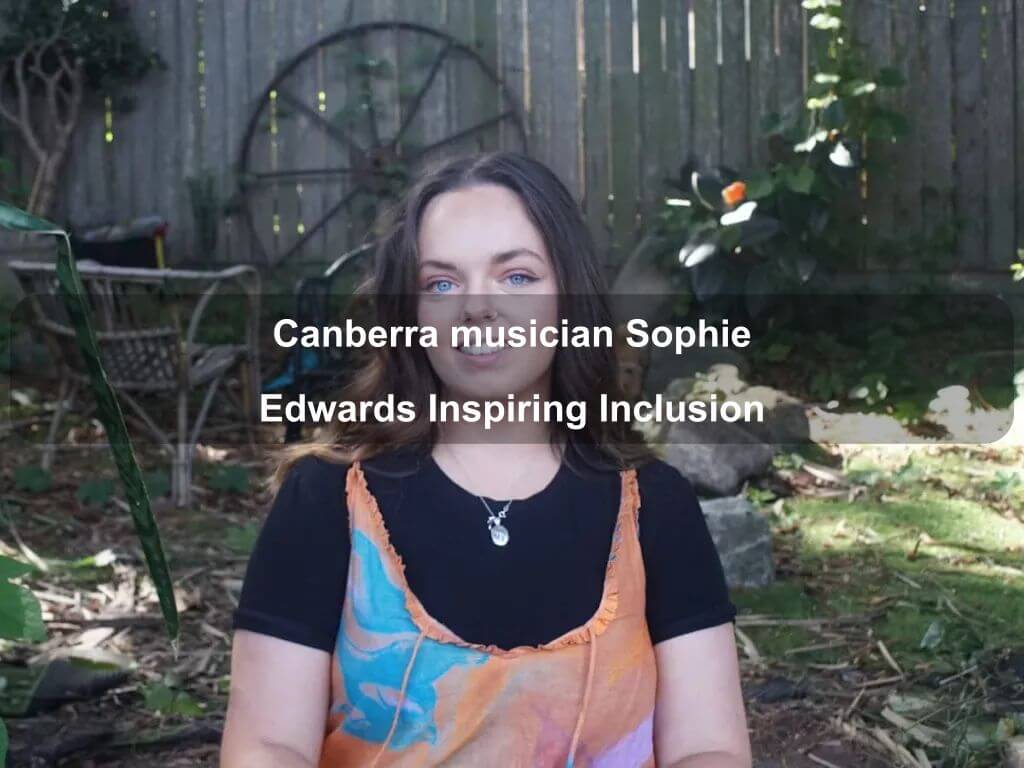 Canberra musician Sophie Edwards Inspiring Inclusion | International Women's Day at Libraries 2024 | Kingston