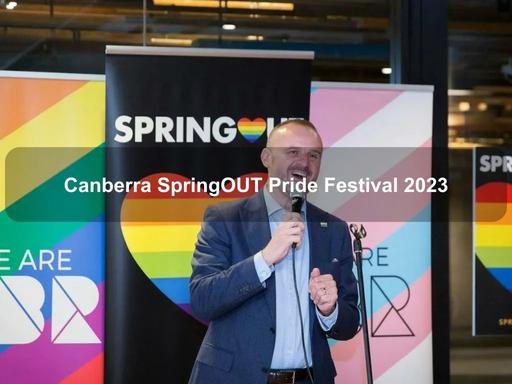 SpringOUT is Canberra's only pride festival
