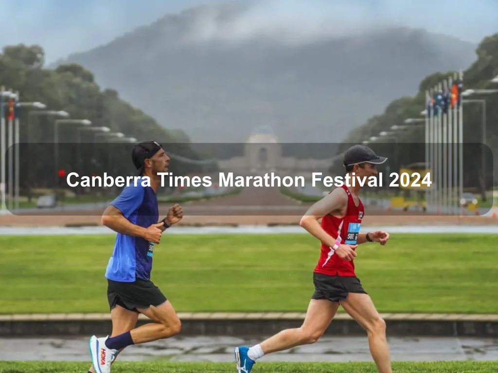 Canberra Times Marathon Festival 2024 | Events Canberra | Parkes