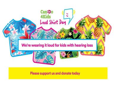It's time to get LOUD to help give babies born deaf the gift of sound as Can:Do 4Kids' annual Loud Shirt Day fundraiser returns on Friday, 21 October.