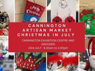 Perth Hills Events presents Cannington Artisan Markets - Christmas in July.