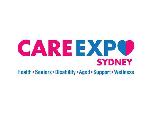 No matter how care looks to you, WE CARE! Join us at the 2024 Care Expo Sydney as we connect you to your care community....