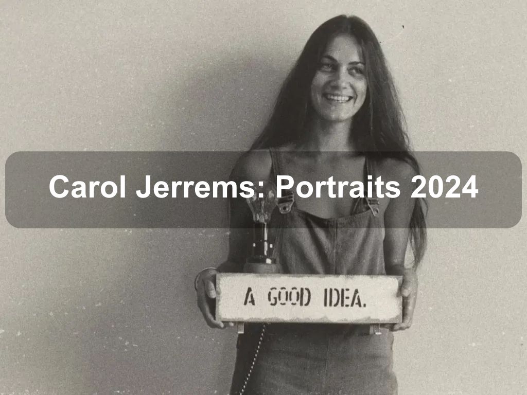 Carol Jerrems: Portraits 2025 | What's on in Parkes