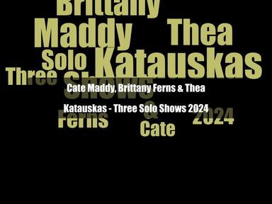 Grainger Gallery hosts its final three shows of 2024 - Cate Maddy - Gentle Choir, Brittany Ferns - The Shade of Songs and Shadows, and Thea Katauskas - Birdspotting