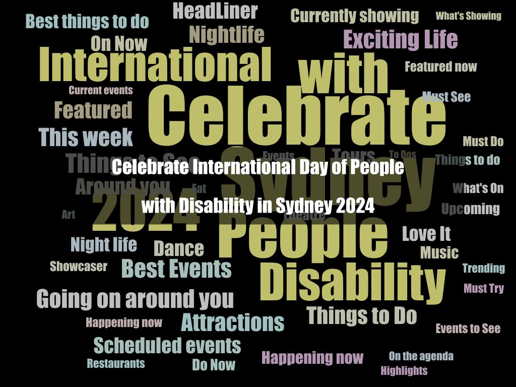 Celebrate International Day of People with Disability in Sydney 2024 | What's on in Kogarah