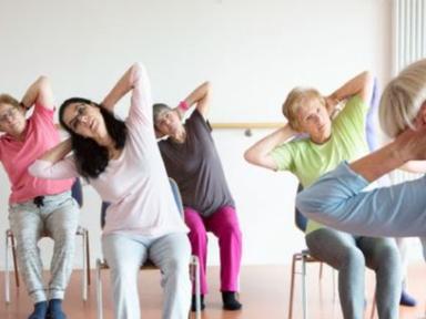 This 1 hour chair-based yoga class is suitable for all levels.The experience instructor makes the class fun and lively a...