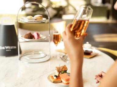 Indulge in a Chandon-themed High Tea with a delicious sweet and savoury menu. All items are made all that more special w...