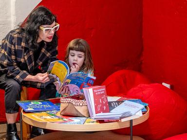 Pick up a Children's Trail from the Booby and Eel Children's Corner in the NAS Gallery and come on a journey with Booby ...