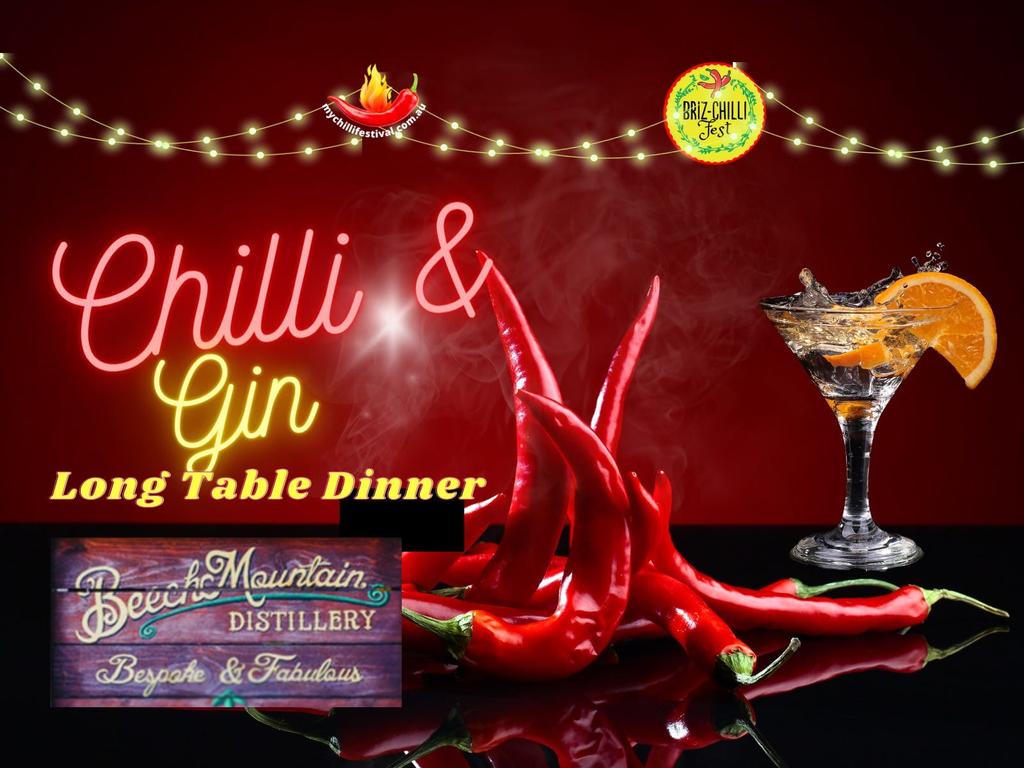 Chilli & Gin Long Table Dinner at Mowbray Park 2023 | What's on in East Brisbane