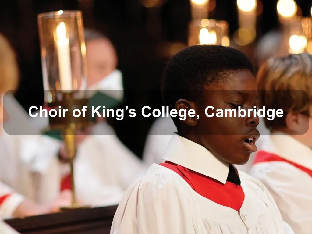 Choir of King's College, Cambridge | Musica Viva Australia 2024 | What's on in Canberra