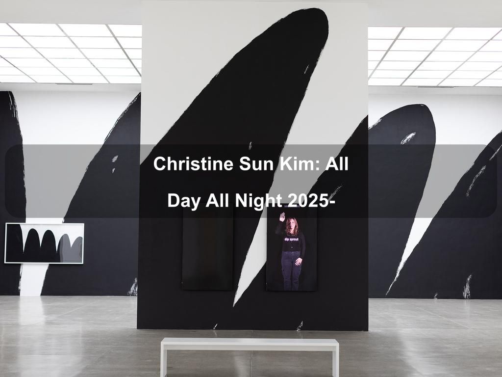 Christine Sun Kim: All Day All Night 2025- | Meatpacking District Things to Do | What's on in Manhattan NY