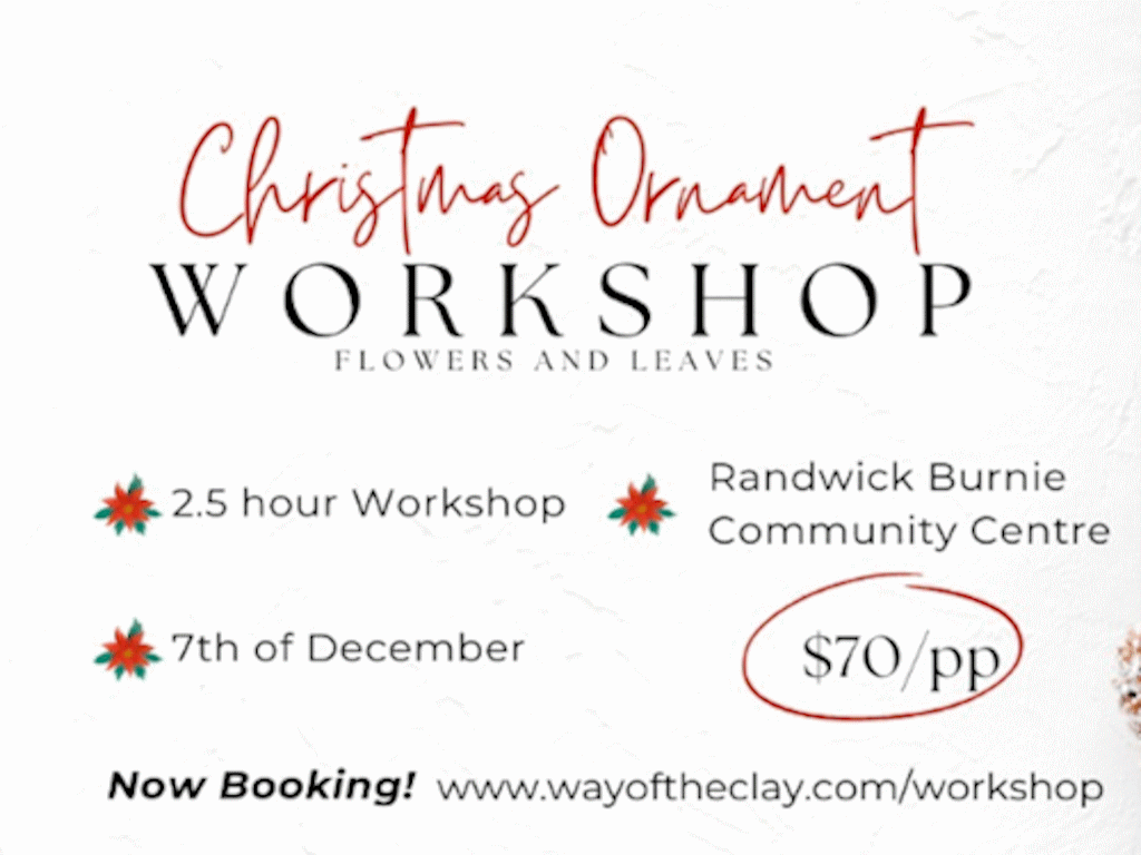 Christmas Ornament Workshop Polymer Clay 2024 | What's on in Sydney