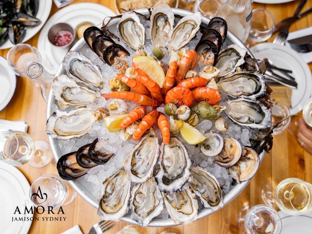 Christmas Seafood Buffet Lunch at Amora Hotel Jamison Sydney 2025 | What's on in Sydney Cbd