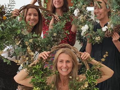 Make a beautiful Christmas wreath and get into the festive spirit. Flowerlane & -Co is hosting Christmas wreath-maki...