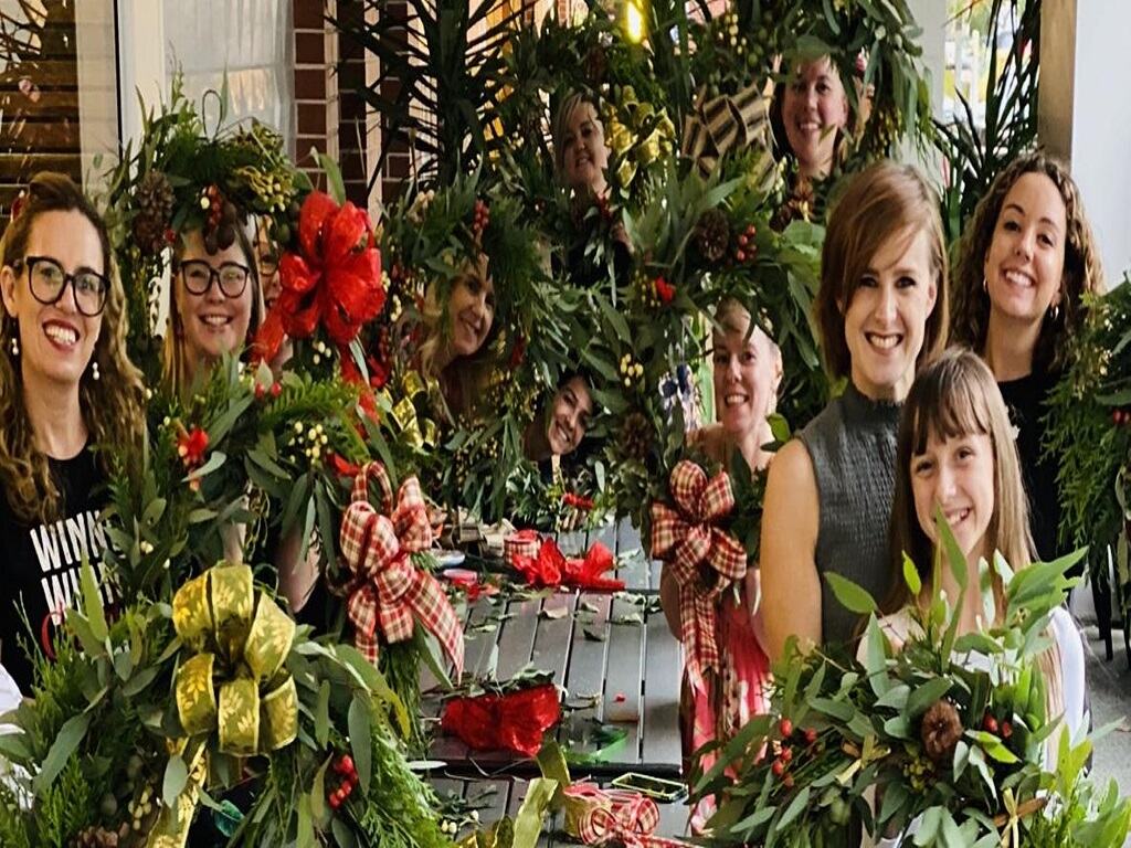 Christmas Wreath Workshop Macquarie Park 2020 | What's on in Sydney