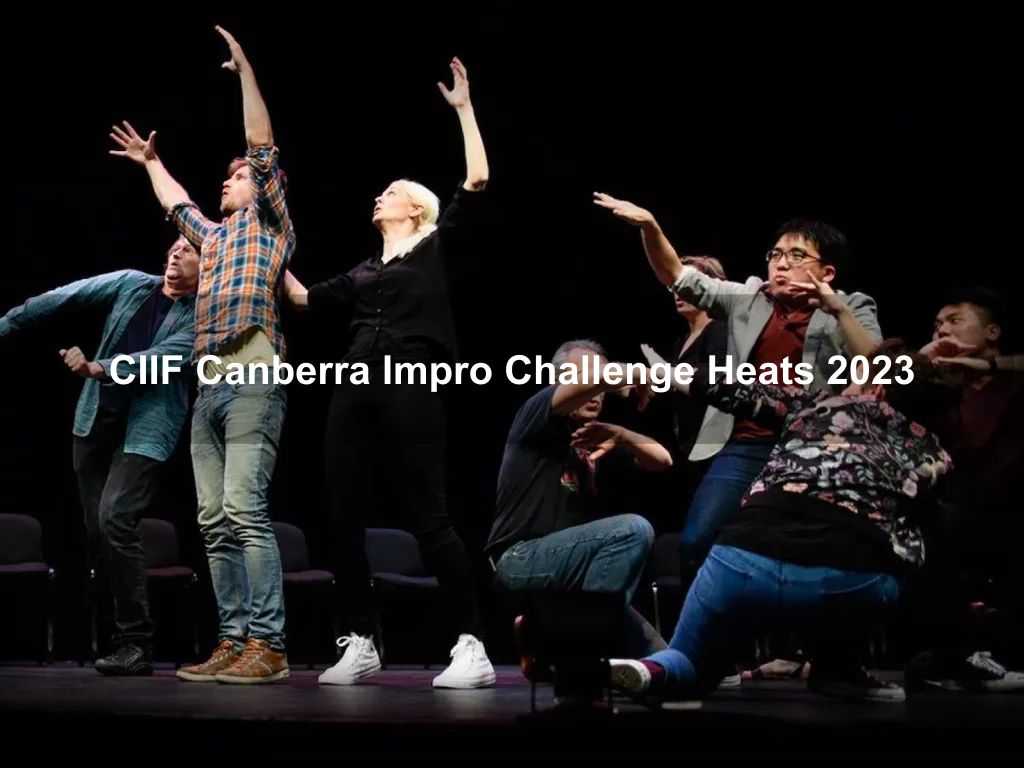 CIIF Canberra Impro Challenge Heats 2023 | What's on in Canberra