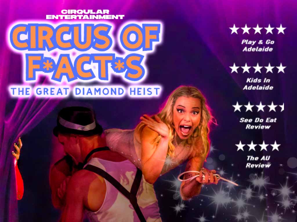 CIRCUS OF FACTS The Great Diamond Heist 2024 | What's on in Sydney