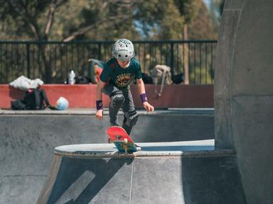 Come to City Skate these school holidays for super rad skateboard clinics for beginners aged 6-16, including clinics specifically for girls.
