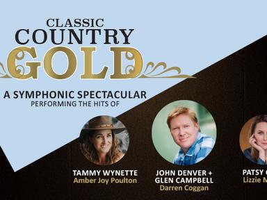 Multi-awarded stars Darren Coggan (John Denver/Glen Campbell), Amber Joy Poulton (Tammy Wynette) and Lizzie Moore (Patsy...