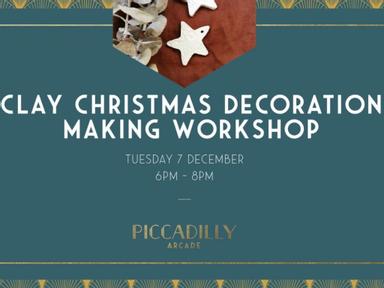Get into the festive spirit with the Clay Christmas Decoration Making Workshop!