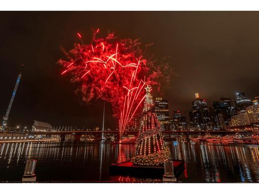 From jet-ski Santa and a joyful marching band to a spectacular fireworks show - don't miss this huge waterfront Christma...