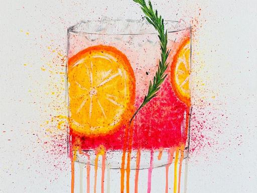 Indulge in a blissful escape, where vibrant colors dance on canvas and gin swirls in your glass, all while you paint you...