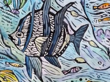 Join marine scientist Zuhairah Dindar and artist Merran Hughes Zuhairah and escape the winter blues by immersing yoursel...