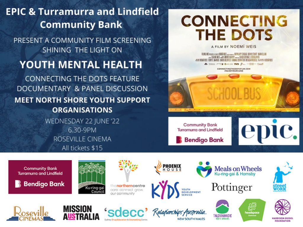 Connecting The Dots - Youth Mental Health Awareness Event 2022 | What's on in Roseville