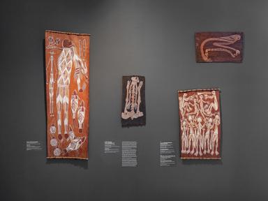 Converging Currents presents key works from the Gallery's collection by artists from across Arnhem Land - from the stone...