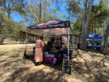 The Coochiemudlo Island Pirate Markets provide a great family day out. Drive to Victoria Point and take the eight-minute ferry across to Coochiemudlo Island.