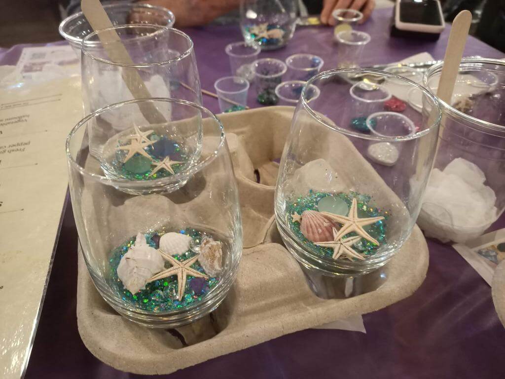 Create 4 resin decorated ocean look tumblers - Burpengary Sip 'n' Dip 2023 | What's on in Burpengary