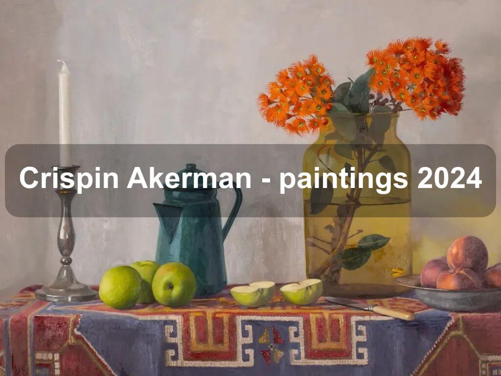 Crispin Akerman - paintings 2024 | Deakin