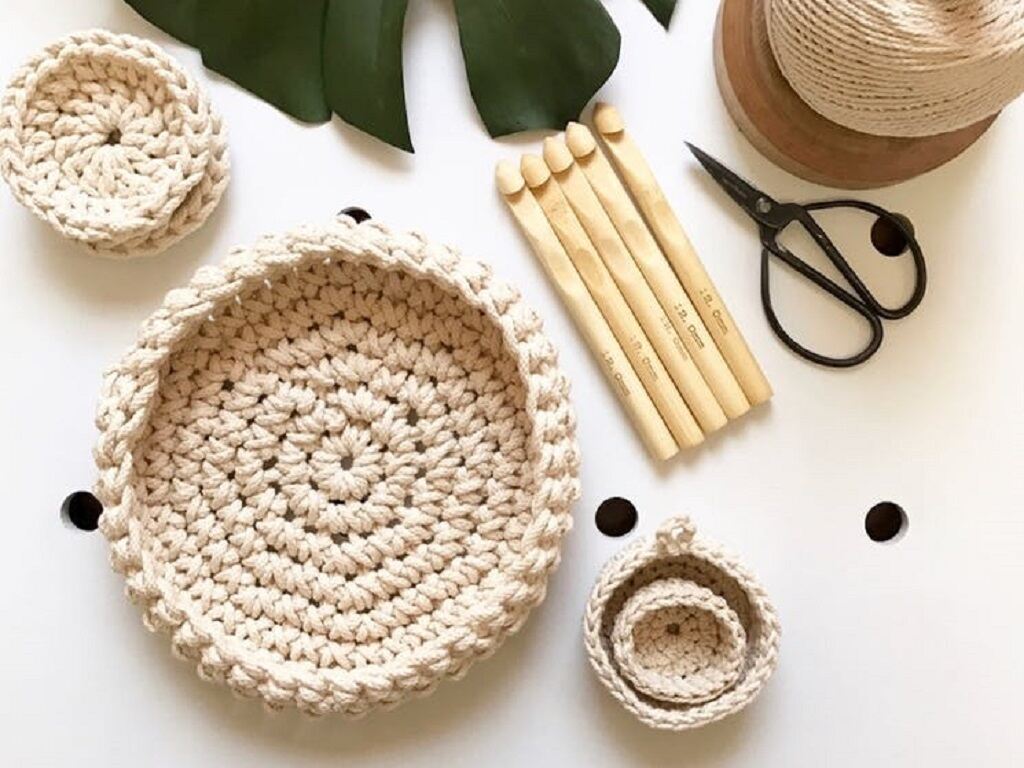 Crochet a Rope Bowl or Basket 2020 | Sydney