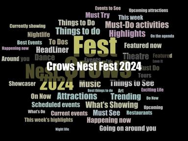 Mark your calendars for Sunday 20 October 2024, as Crows Nest Mainstreet proudly presents the return of the beloved Crows Nest Fest.