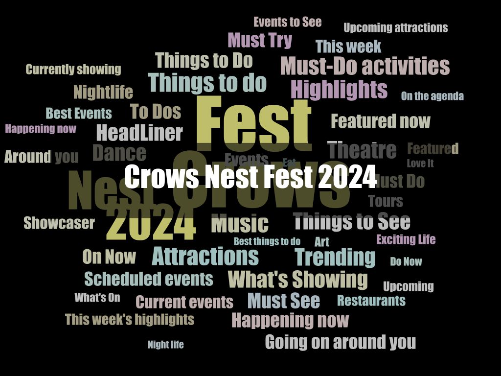 Crows Nest Fest 2024 | What's on in Crows Nest