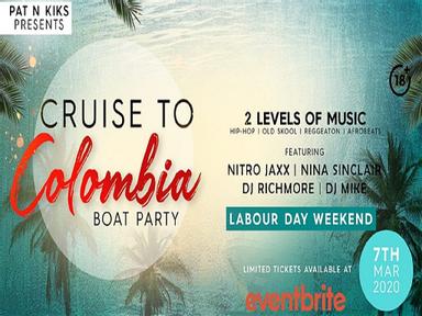 Cruise to Colombia 2020 Labour Day Weekend
