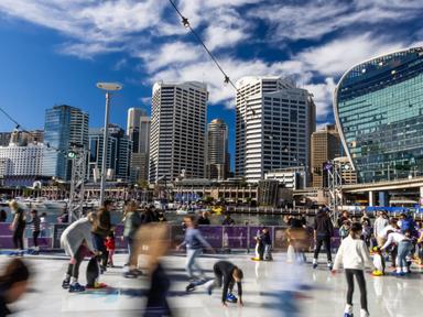 Darling Harbour's WINTERFEST is bringing the magic of winter right to the harbourfront with an open-air ice skating rink...