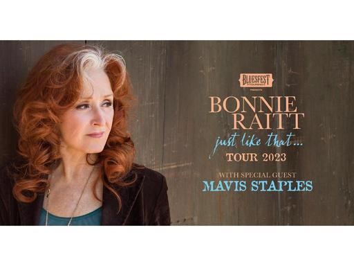Two absolute legends, one memorable night.

It's been six long years since Bonnie Raitt last toured Australia and Bluesf...